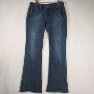 Lucky Brand Womens 12/31 Made in USA Jeans Medium Indigo Bootcut Flare